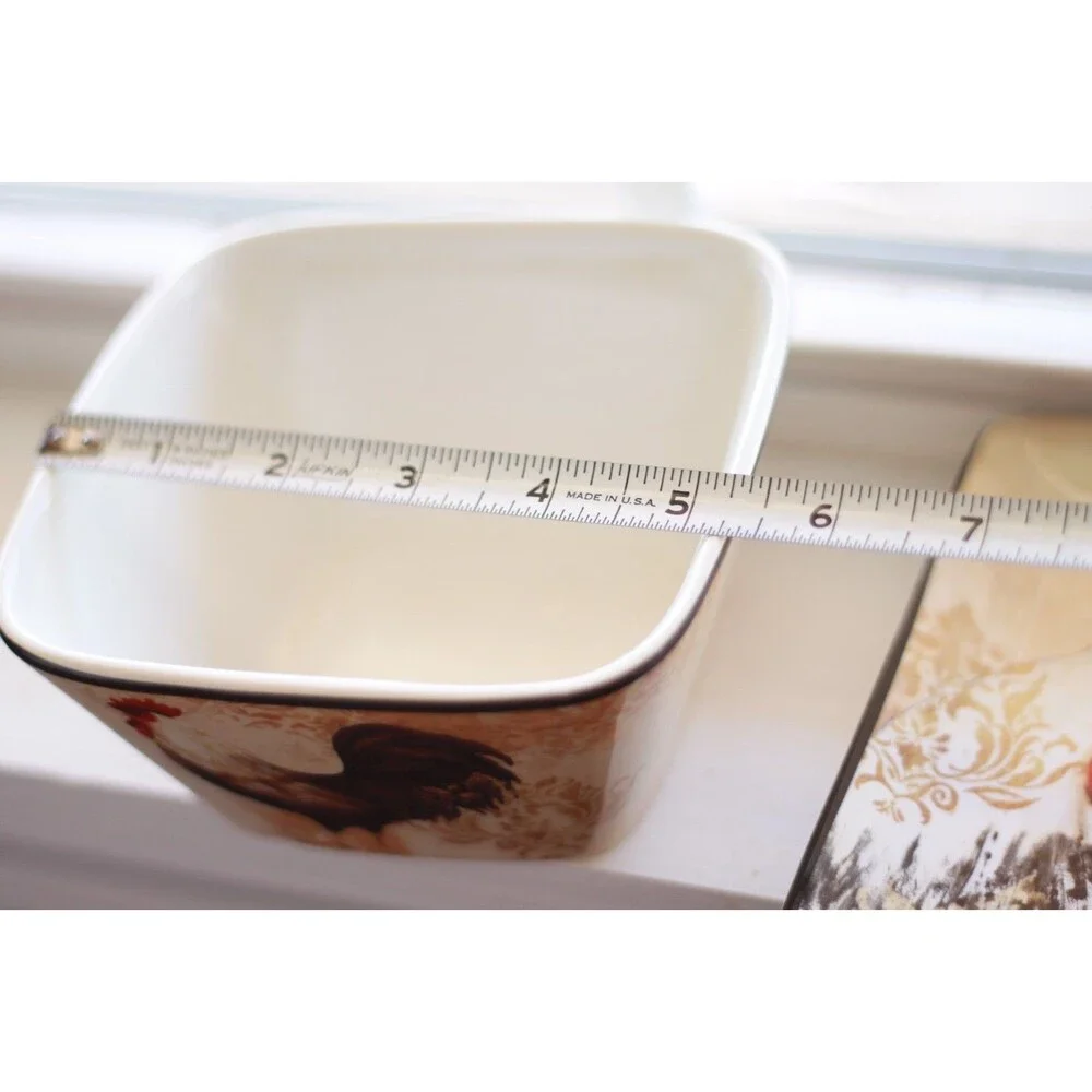 Certified International Avignon Morning Dessert Bowl and Saucer